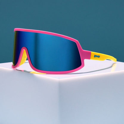 "My Other Ride Is A Jet Pack” Wrap G Polarized Sunglasses