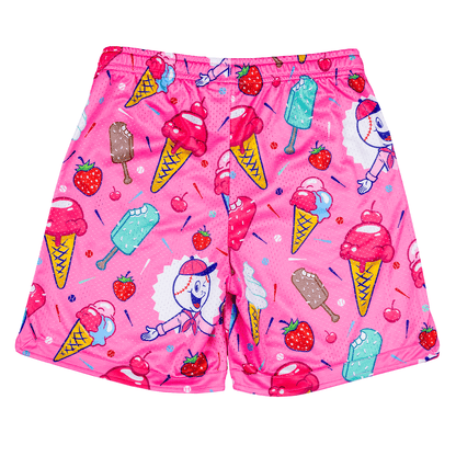 The Ice Cream Man Lifestyle Baseball Mesh Shorts