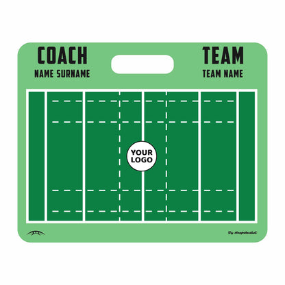 Custom Rugby Magnetic Coaching Board 22'' x 17.5'' / 56 cm x 45 cm