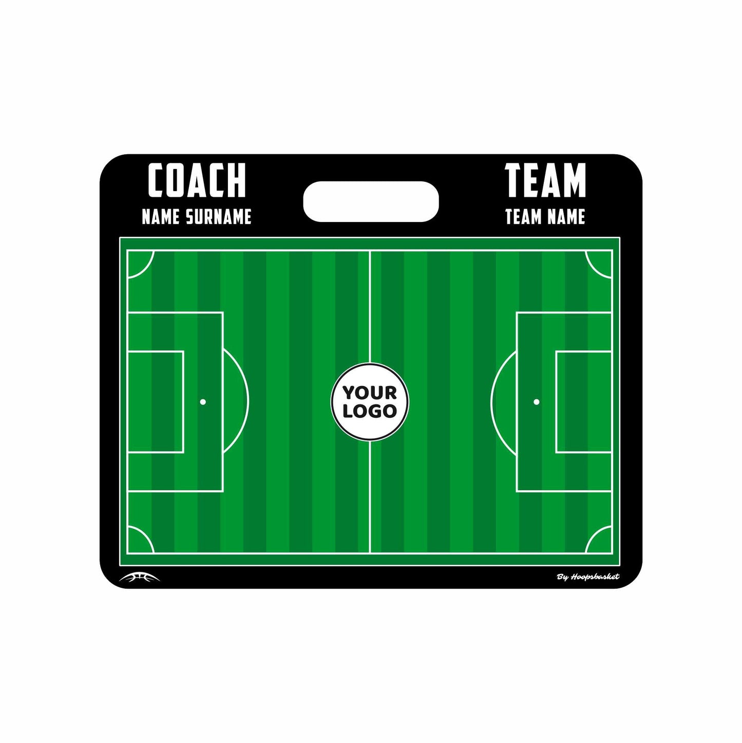 Custom Soccer / Football Magnetic Coaching Board 11.4'' x 9.4'' / 29 cm x 24 cm
