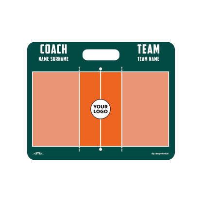 Custom Volleyball Magnetic Coaching Board 11.4'' x 9.4'' / 29 cm x 24 cm