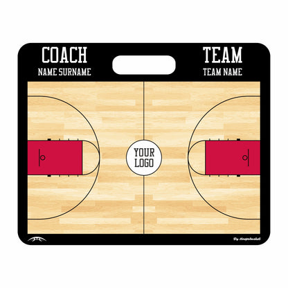 Custom High School Basketball Coaching Board 15.7 x 12.6 in (Magnetic)