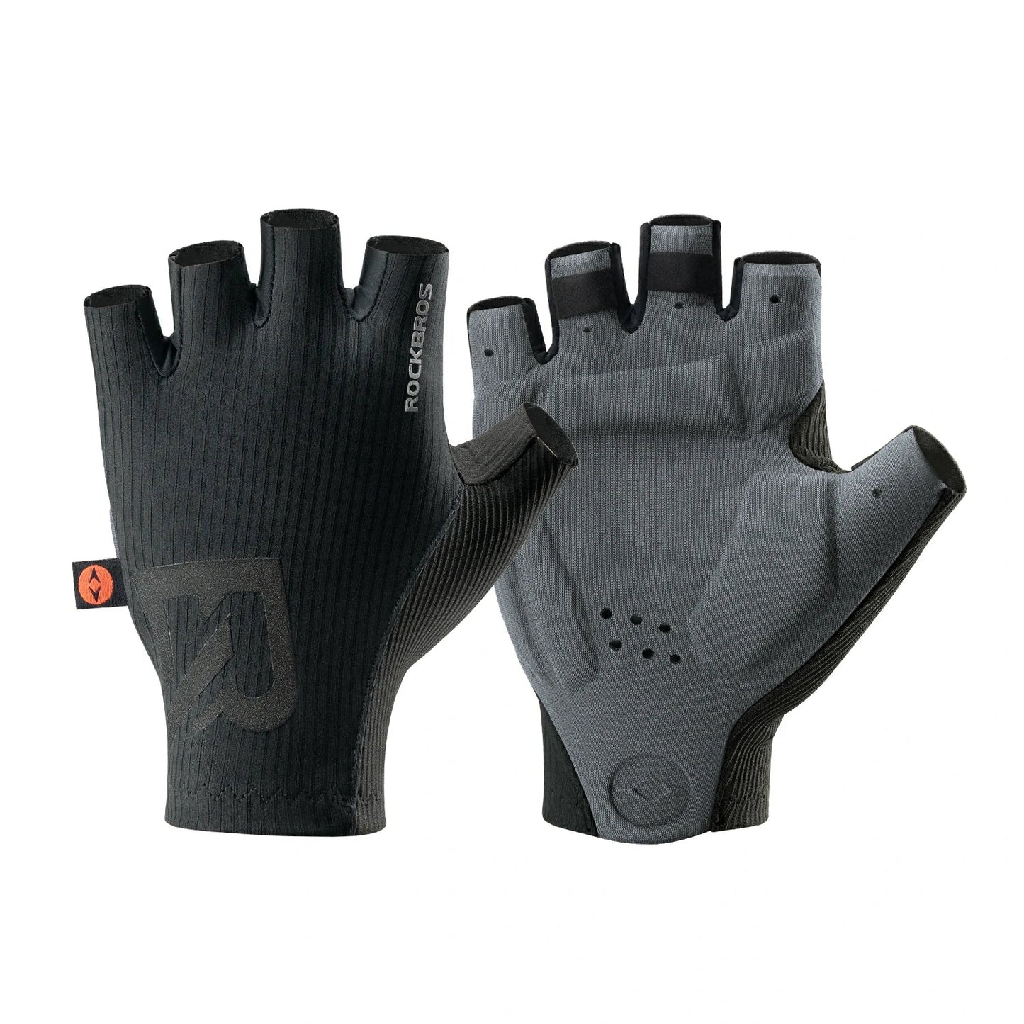 ROCKBROS Elastic Interface® Half-Finger Gel Padded Cycling Gloves - Triathlete Store