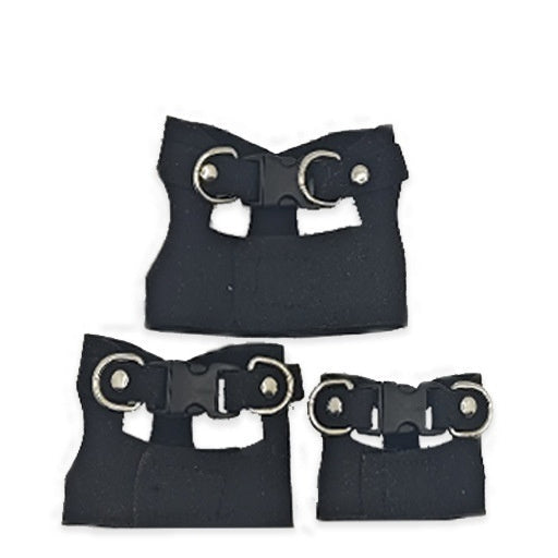 3-Piece Multi-Size Reptile Comfort Vest Harness & Leash Set