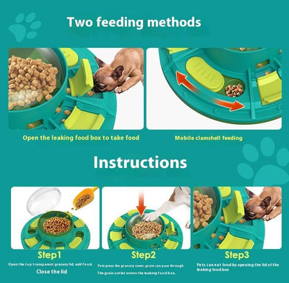 Interactive Dog Puzzle Slow Feeding Toy