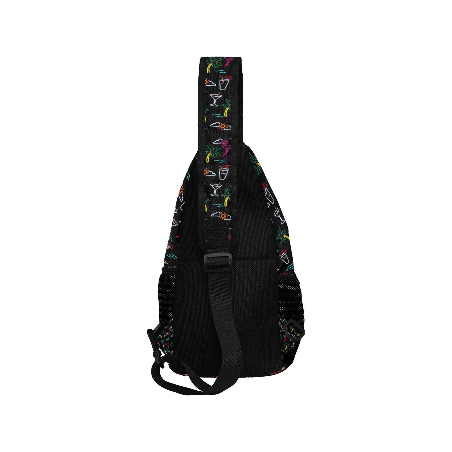 Five O'Clock Somewhere Black Sling Bag