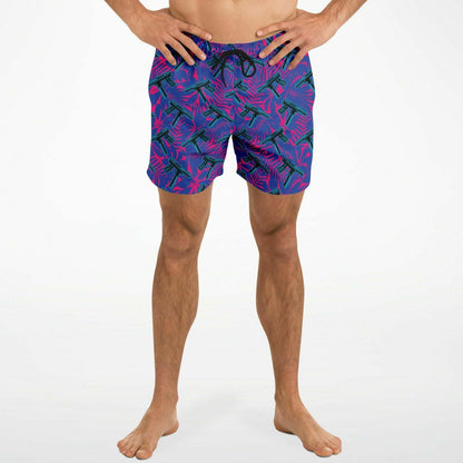 Rad Palm 9 Lives Men's Swim Trunks