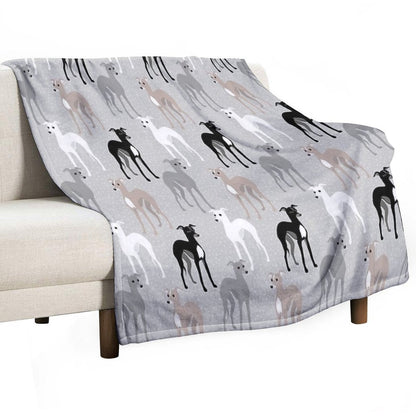 Italian Greyhounds Throw Blanket