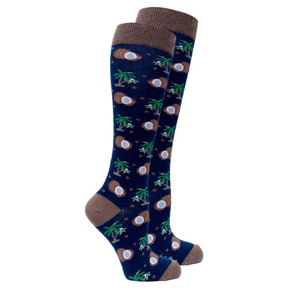 Women's Delightful Fruits Knee High Socks Set