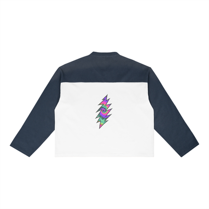 Jerry G LeGoo Sun Fade Color-Block T-Shirt