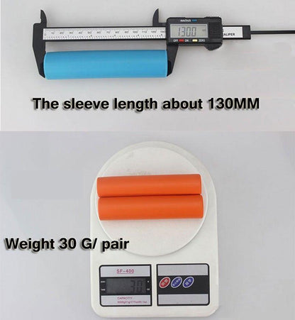 2PCS Silicone Bicycle Handlebar Grips Anti-Slip Shock-Asorbing Mountain Bike Handlebar Grip Silica Gel Super Light Anti-Skid Shock-Proof Handle Bar Locking Grips Cycling Grips