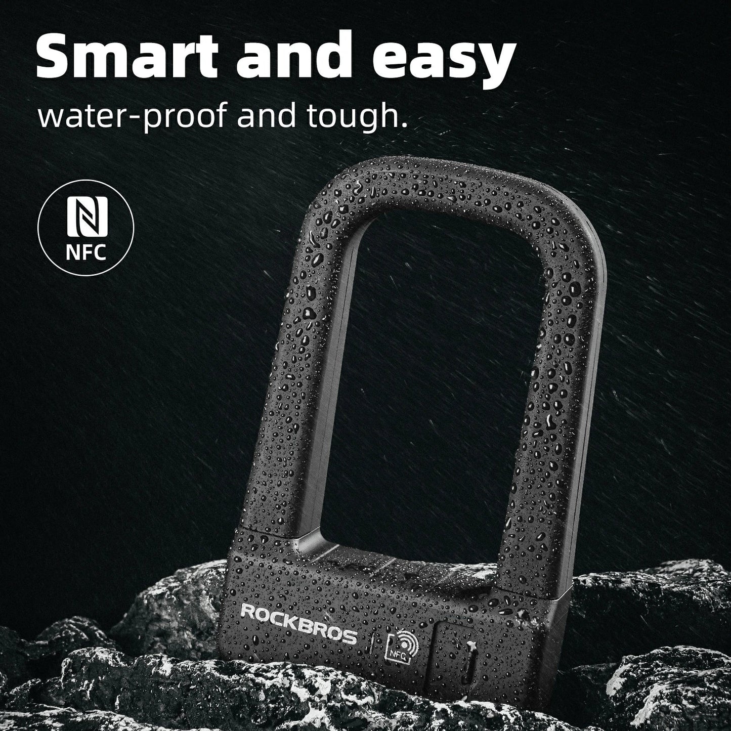 ROCKBROS NFC Smart Bike U Lock