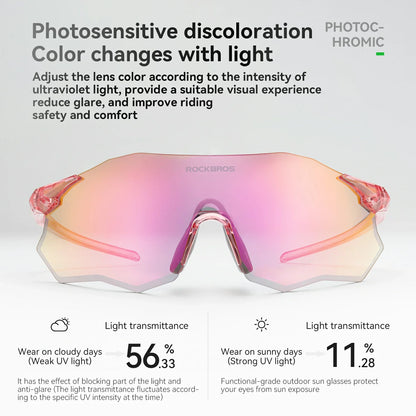 ROCKBROS Polarized Cycling Sunglasses with UV400 Protection Lightweight Durable