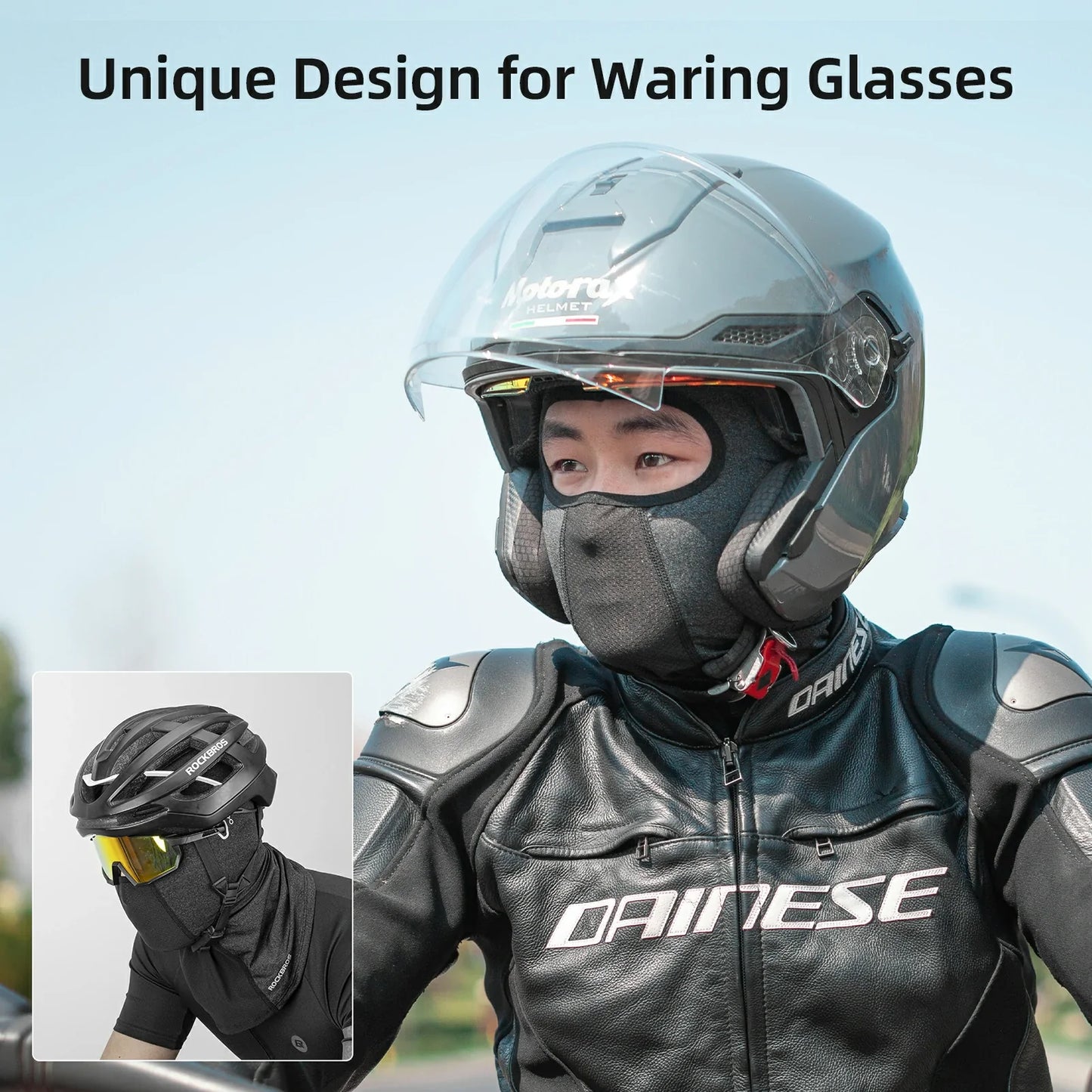 ROCKBROS Summer Cool Balaclava Full Face Mask