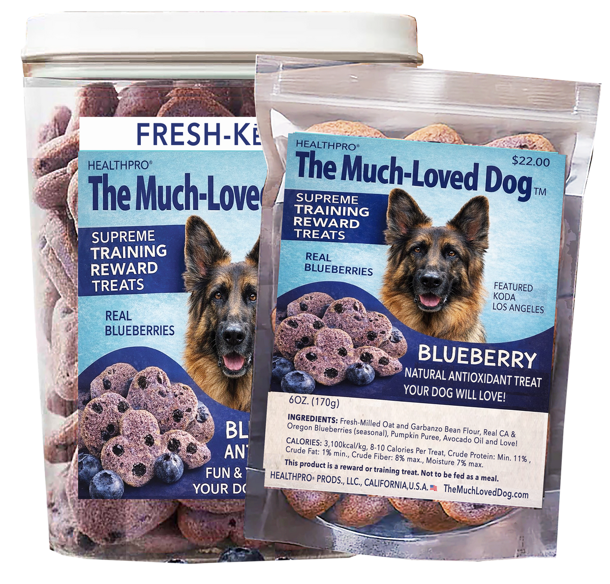 Much Loved Dog™ Blueberry Set