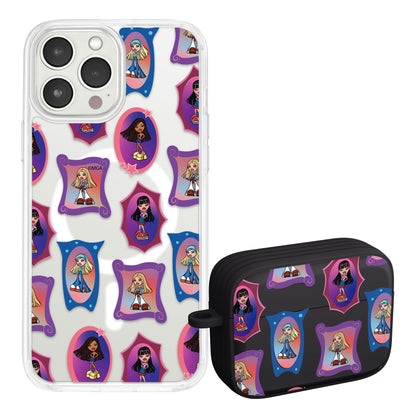 Bratz® Classic HD Apple iPhone 13 Mag-Safe Phone Case and AirPods Pro Combo Package