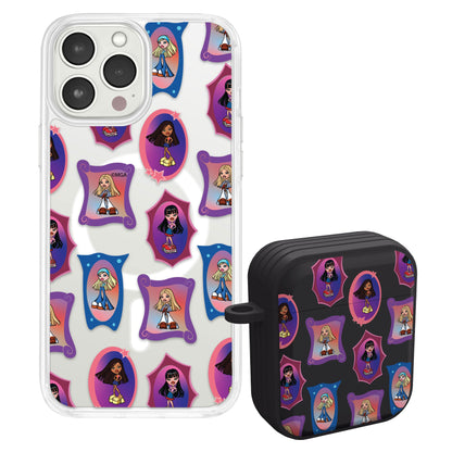 Bratz® Classic HD Apple iPhone 13 Mag-Safe Phone Case and AirPods Gen 1 & 2 Combo Package