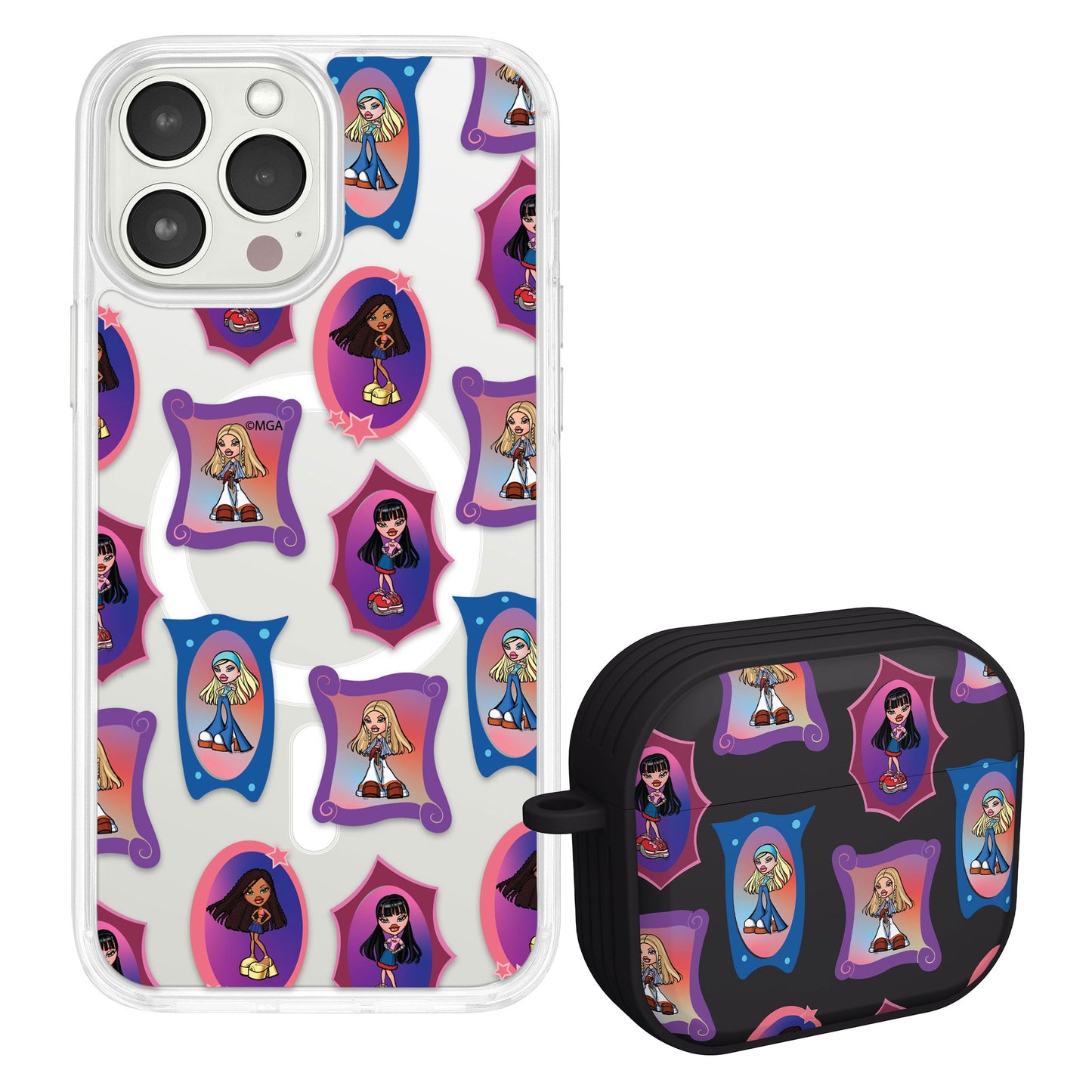 Bratz® Classic HD Apple iPhone 13 Mag-Safe Phone Case and AirPods Gen 3 Combo Package