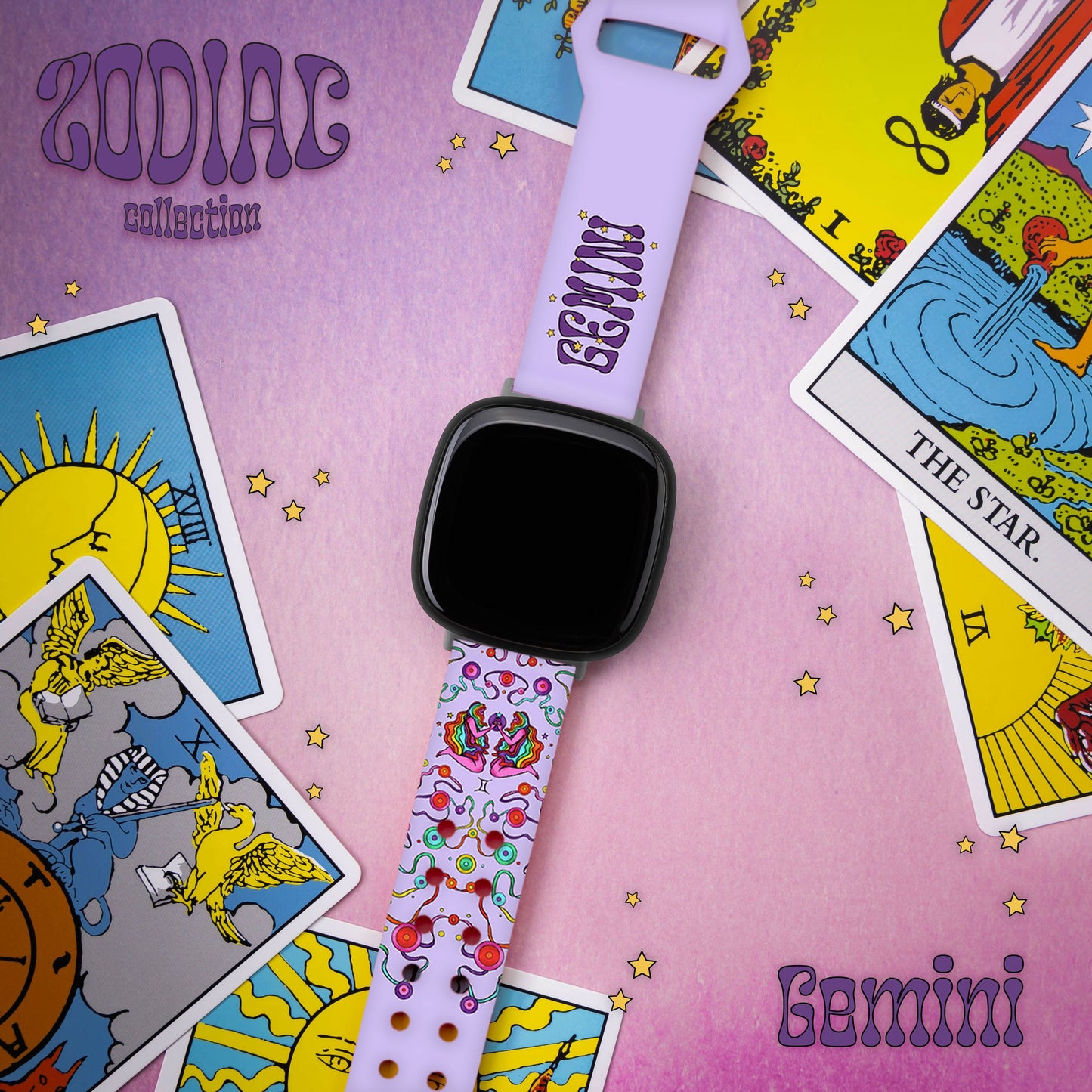 Zodiac Collection HD Fitbit Versa 3 & Sense 1 Watch Band