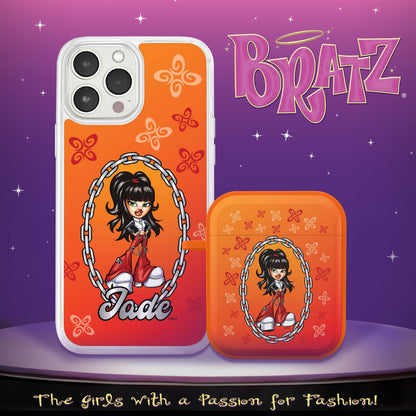 Bratz® Passion For Fashion HD Apple iPhone 14 Mag-Safe Phone Case and AirPods Gen 1 & 2 Combo Package