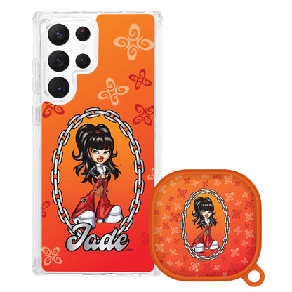 Bratz® Passion For Fashion HD Samsung Galaxy S23 Series and Buds Pro Combo Package