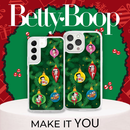 Betty Boop Happy Holidays HD Apple iPhone 15 Series Mag-Safe Phone Case