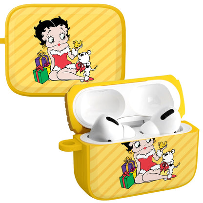 Betty Boop Happy Holidays HDX Apple AirPods Pro 1 & 2 Case Cover