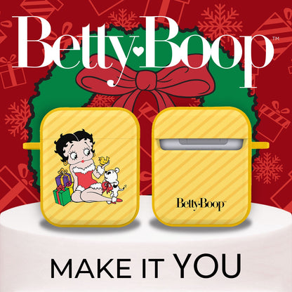 Betty Boop Happy Holidays HDX Apple AirPods Gen 1 & 2 Case Cover