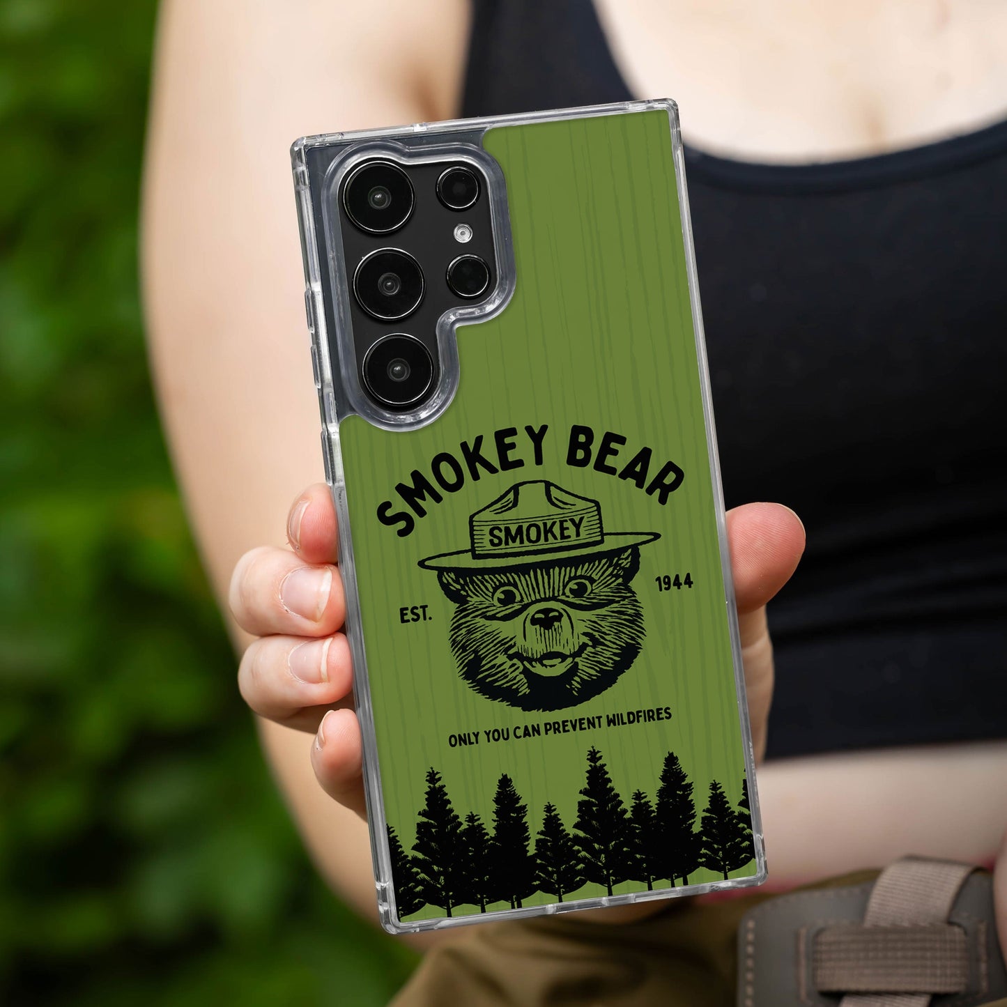 Smokey Bear Classic HD Samsung Galaxy S22 Phone Case