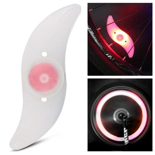 3 Lighting Mode LED Neon Bicycle Wheel Spoke Light Waterproof Color Bike Safety Warning Light Cycling Light Decoration Safety Warning Tire Strip Light Bright Color Bicycle Spoke Lights