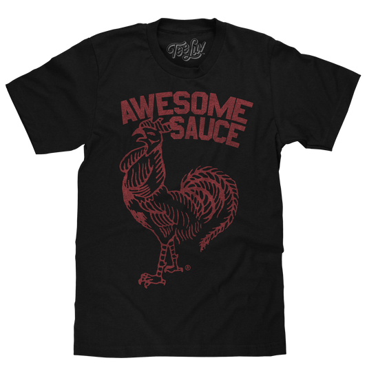 Sriracha Awesome Sauce T-Shirt - Black