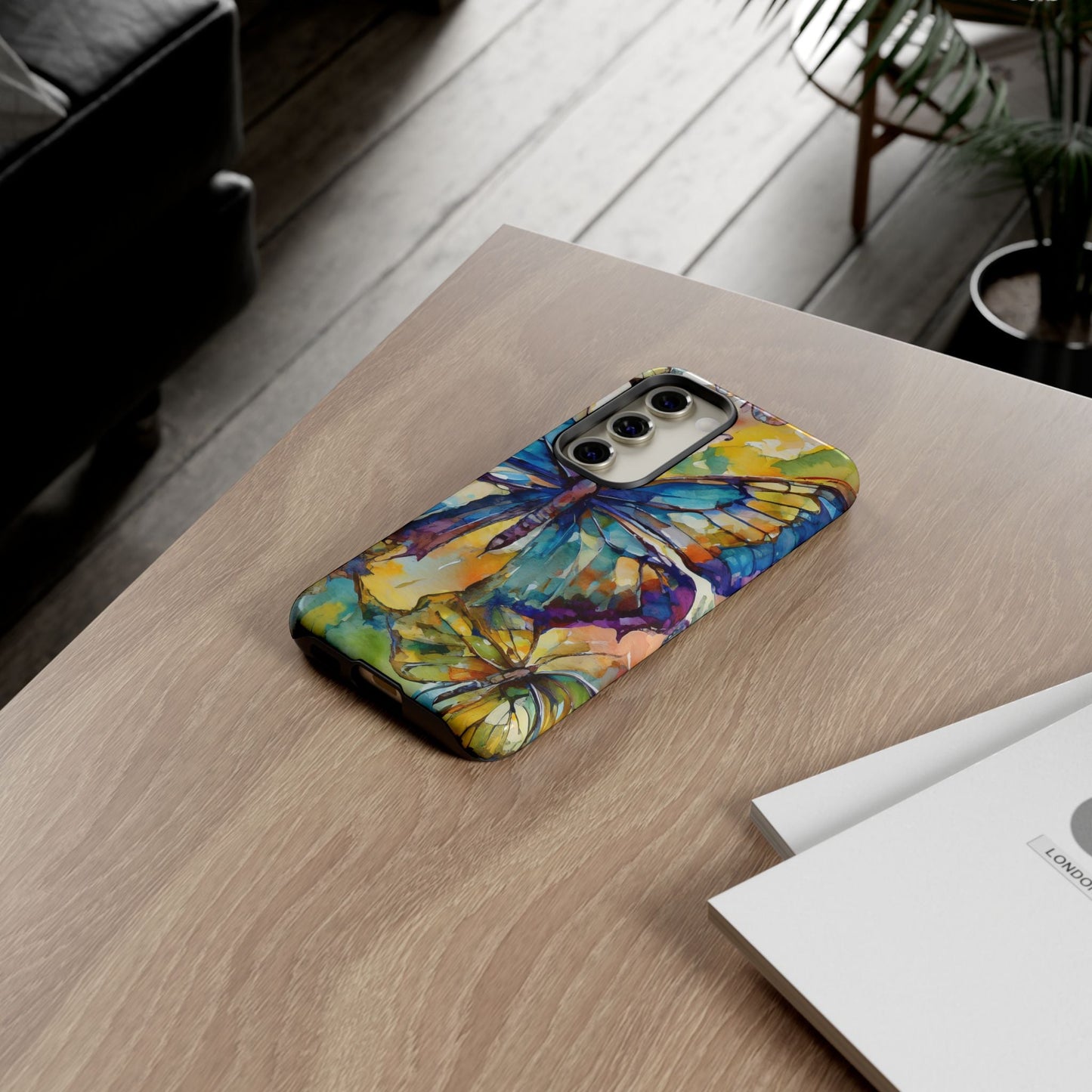 Artistic Butterfly Phone Case - Tough & Stylish Protective Cover