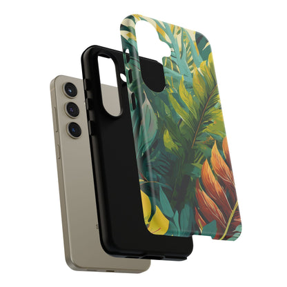 Tropical Leaf Tough Phone Case