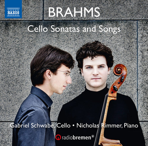 Brahms / Schwabe / Rimmer - Cello Sonatas & Songs - Music CD
