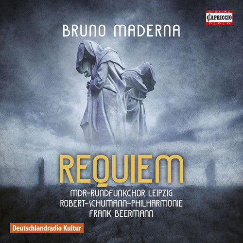 Maderna / Mdr Rundfunkchor Leipzig / Robert-Schum - Requiem Music CD