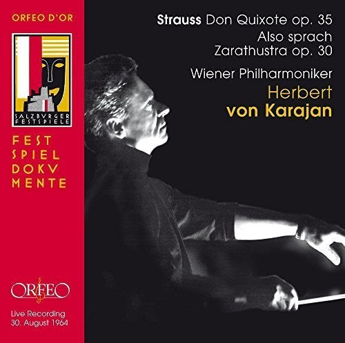Strauss / Streng / Vienna Philharmonic / Von Karaj - Don Quixote Op. 35 - Also Sprach Zarathustra Op. 3 [CD]