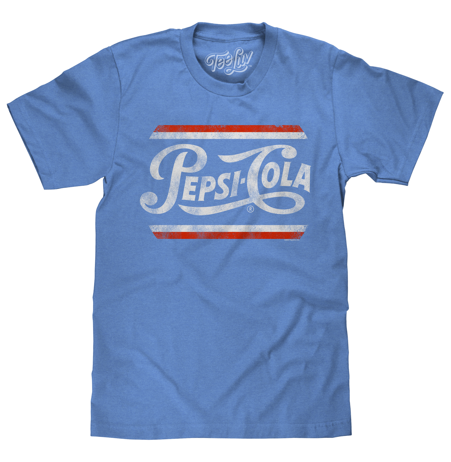 Pepsi Classic Script T-Shirt - Blue