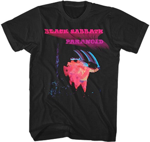 Black Sabbath Paranoid Album Cover Ss Tee Xl - Black Sabbath Paranoid Album Cover Ss Tee Xl - Apparel