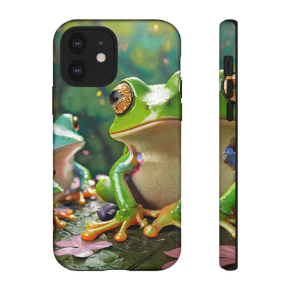 Someone Watching Colorful Frog Tough Phone Case