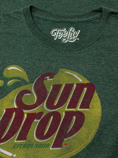 Sun Drop Soda Logo T-Shirt - Green