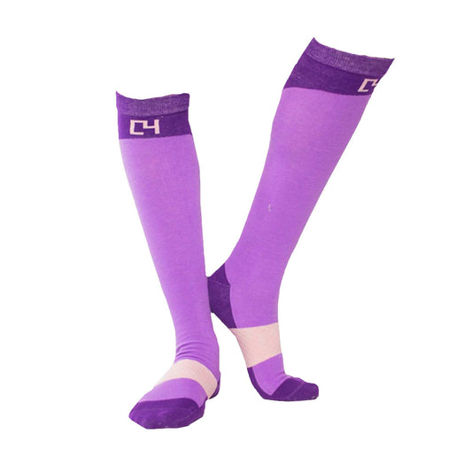 High Performance Riding Socks - Purple