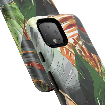 Tropical Leaf Tough Phone Case