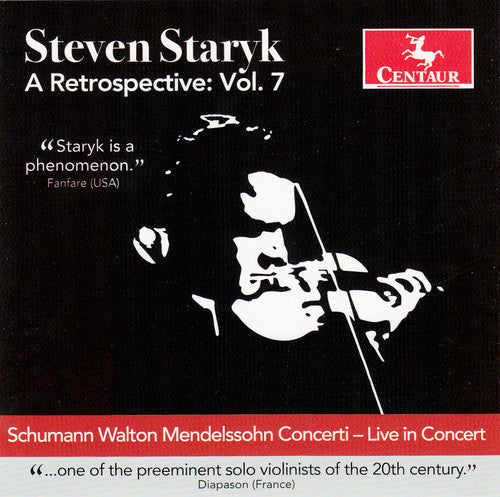 Mendelssohn / Staryk / Toronto Festival Orchestra - A Retrospective, Vol. 7 [CD]