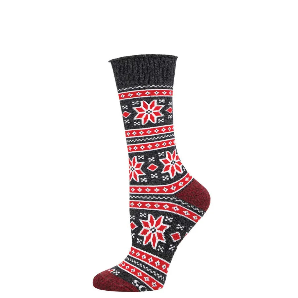 Winter Fair Isle Socks
