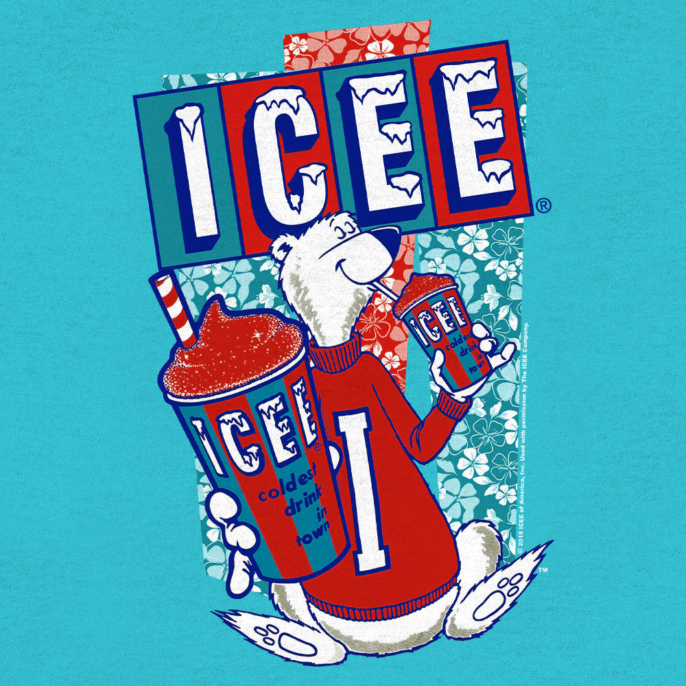Hawaiian ICEE Polar Bear T-Shirt - Blue - Triathlete Store