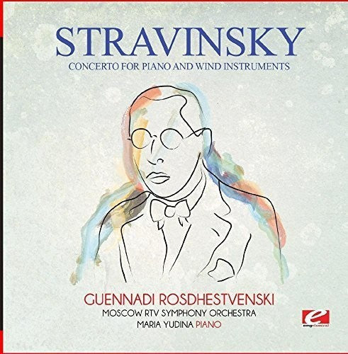 Moscow RTV Symphony Orchestra - Stravinsky: Concerto for Piano and Wind Instruments [CD]