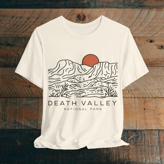 Death Valley National Park Desert Lines Unisex Fit Soft T-Shirt
