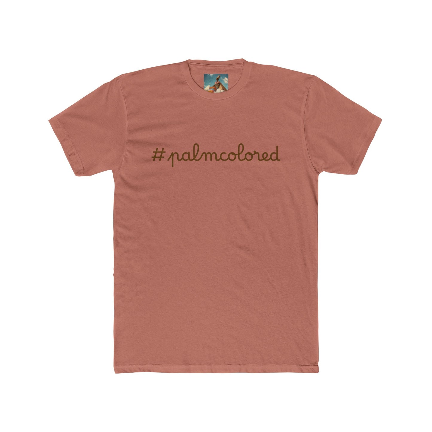 #palmcolored Unisex Cotton Crew Tee