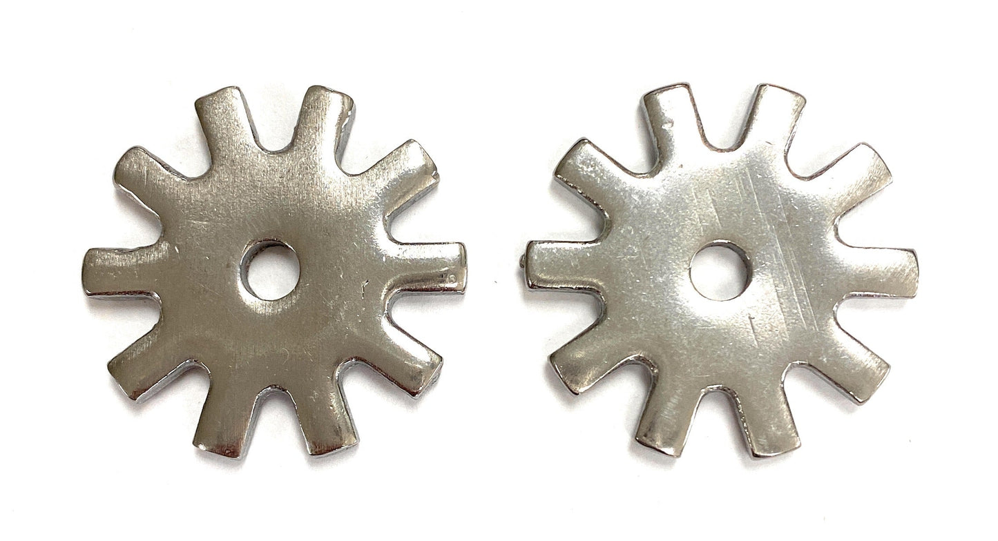 AJ Tack Stainless Steel Spur Rowels