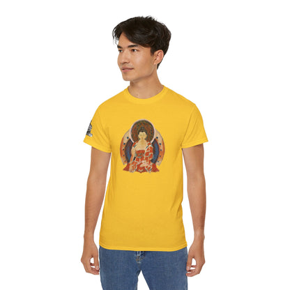 Fine Art Buddha Oil Paint Print Unisex Ultra Cotton Tee